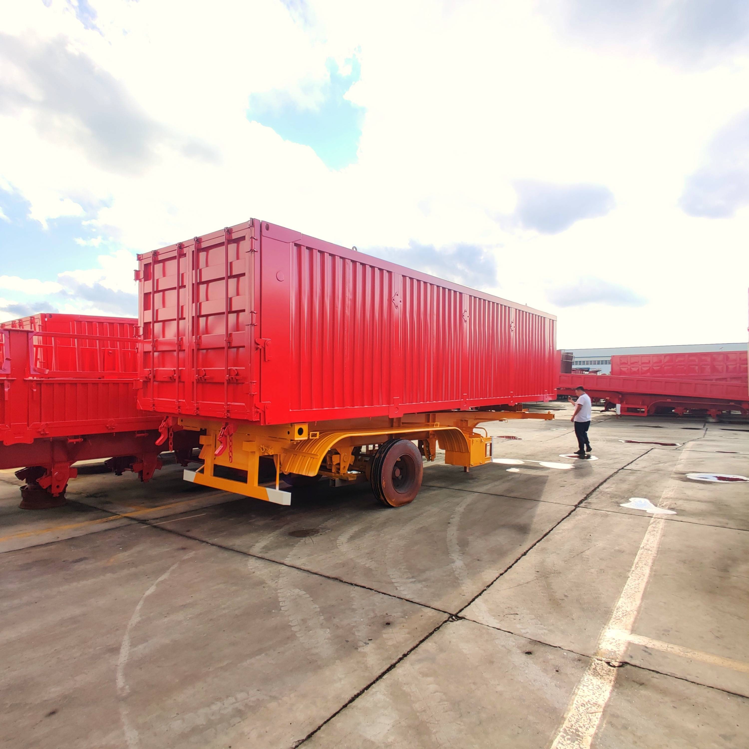 輕量化骨架自卸半掛車 高效運輸的革新力量